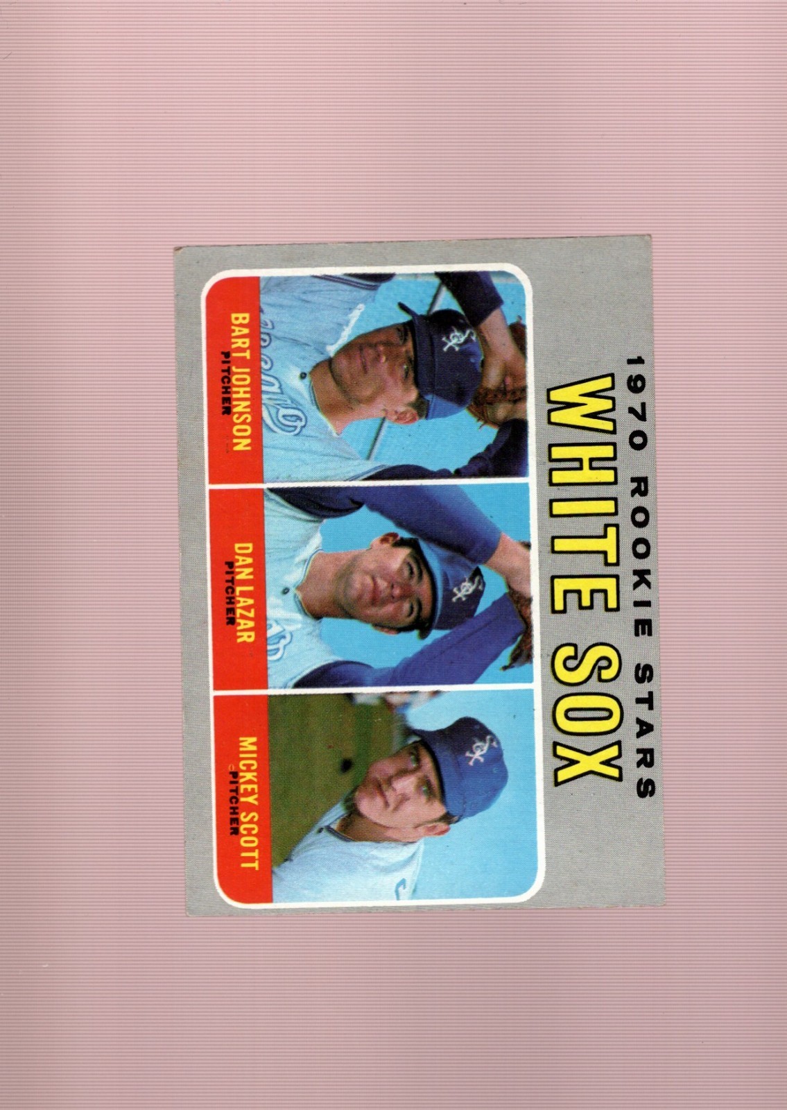 1970 Topps - High # Bart Johnson, Mickey Scott, Dan Lazar #669 (RC)