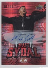 2024 Upper Deck Allure AEW Red Pulsar Auto Matt Sydal #55 Auto 1jm3