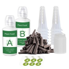 Seed Pods Kit for Hydroponics Growing System, 48pcs Grow Sponges with A&B Hyd... 0.61 per gallon