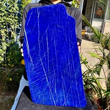 61.57LB Lapis Lazuli Freeform Polished Rough Tumble Healing Crystal Specimen
