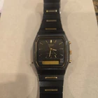 SEIKO H461-5030 VINTAGE MAY 1987 ANA DIGI ALARM CHRONOGRAPH WATCH WITH ORIG BAND