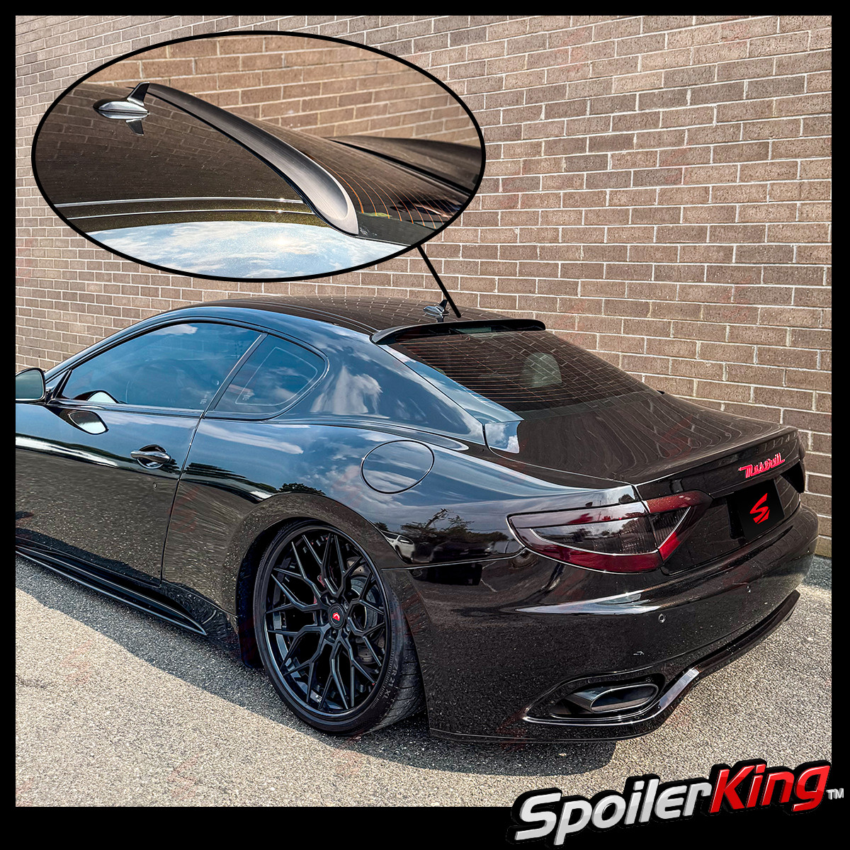Rear Window Roof Spoiler Fits Maserati GranTurismo 2008-2019 SpoilerKing 284R