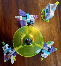LEGO Friends Amusement Park Space Ride - Set No 41128 + Instructions Manual