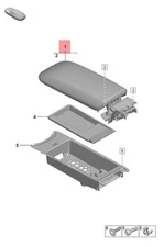 Genuine PORSCHE 911 Carrera 992 GT3 Cover Basic Leather 992857098BOH7