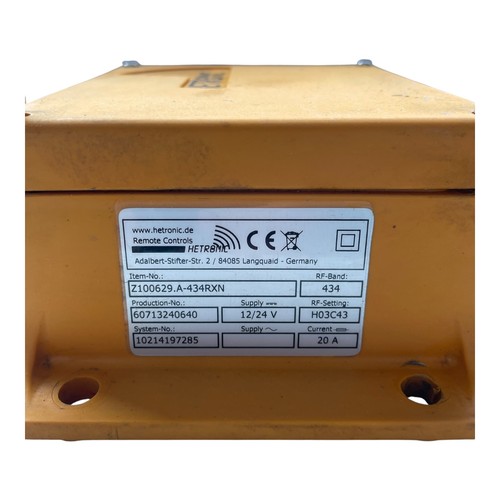 HETRONIC Z100629.A-434RXN Empfänger -used- - Picture 2 of 7