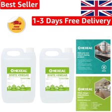 10L Food Grade White Vinegar – Ideal for Cleaning, Cooking & Pickling Solutions 1.30 per litre