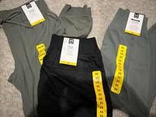 3 Lot Members Mark Jogger Size M Tencel Short, Leggings Green Brand New Womens