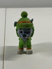 Paw Patrol Great Snow Rescue Rocky Figure Rare