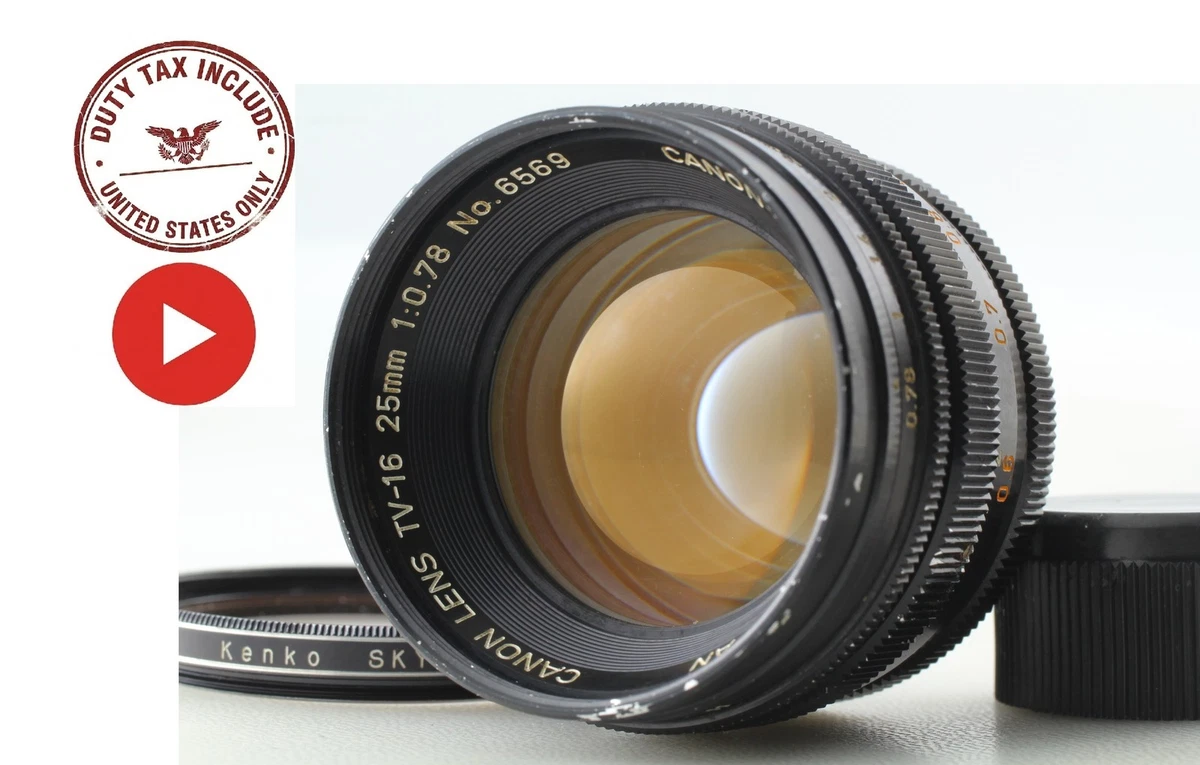 Canon 25mm Focal Camera Lenses for sale | eBay
