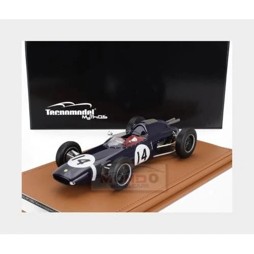 1:18 TECNOMODEL Lotus F1 24 #14 Kanonloppet Sweden Gp 1962 Graham Hill TM18-341C - Immagine 2 di 2