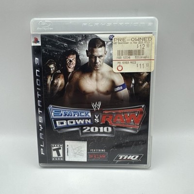 WWE SmackDown vs. Raw 2010 (PlayStation 3, 2009) Tested