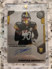 2019 Panini Elements - RPS Rookie Signatures Diontae Johnson #186 /150 (AU, RC)