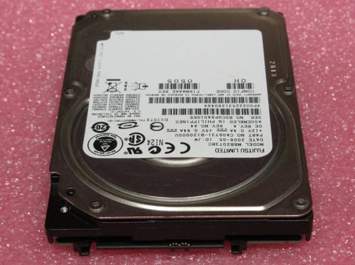 Fujitsu 73GB 10000RPM 2.5" 3G SAS CA06731-B12000SU MBB2073RC HDD Hard Drive - Picture 3 of 6