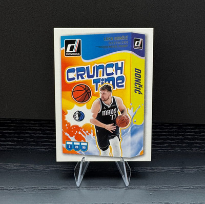 2024-25 Panini Donruss Luka Doncic Crunch Time Press Proof #8
