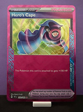Pokemon TCG Temporal Forces Hero's Cape 152/162 ACE SPEC Rare Holo English
