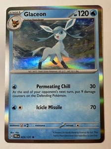 Glaceon 025/131 - Sv: Prismatic Evolutions Holo (NM)