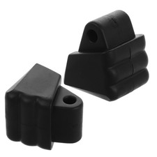2 Pcs Roller Skate Brake Pads Replacement Black Brake Stopper For Inline Skates