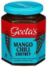 Geetas Chutney Mango Chili 8.1 Oz Pack Of 6