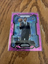 2023-24 Panini Prizm #166 Jaylen Clark Prizms Pink Ice RC