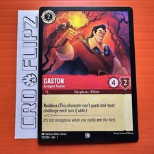 Disney Lorcana Gaston - Arrogant Hunter 110/204 Common NM TCG