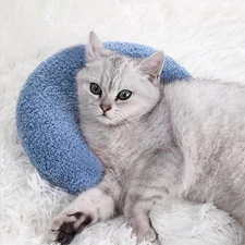 Dog Cat Pillow Pet Supplies Protects Cervical Spinee Deep Sleep U-shaped Kitten