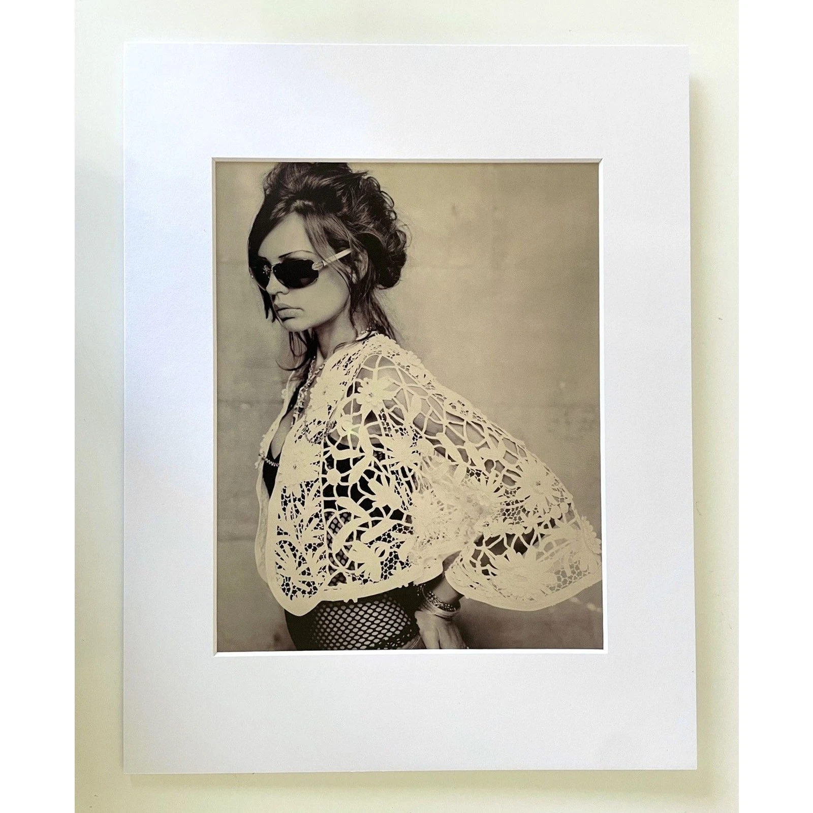 Chrome Hearts 11x14 rare vintage Sealed Matted Frame poster
