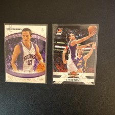 Steve Nash Basketball Card Lot X2 Suns 
