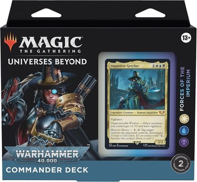Magic the Gathering Warhammer 40k Commander Forces of the Imperium EN WotC