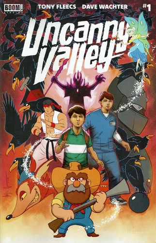 Uncanny Valley #1A VF/NM; Boom! | Tony Fleecs 1st Print - we combine shipping