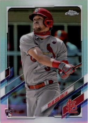 2021 Topps Chrome Refractors #140 Dylan Carlson - BB