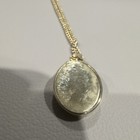 Vintage 60’s - 70’s Sarah Coventry Gold Necklace with Black Oval Pendant Charm — photo 5