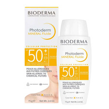 Bioderma Photoderm Mineral Fluid spf50  Fragranced Free 75g / 2.6oz EXP 08/2027