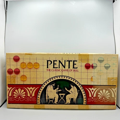 VINTAGE Pente Parker Brothers 1984 Stones Classic Strategy Game COMPLETE