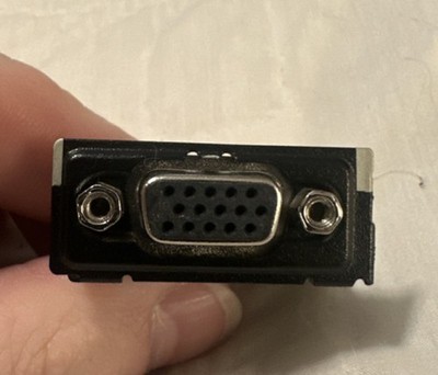 HP Flex IO VGA Port V1   Tested Working   No Screws   Pulled from ProDesk 600 G5