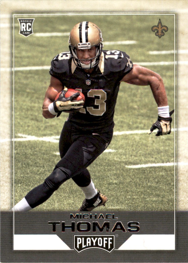 2016 PANINI PLAYOFF MICHAEL THOMAS RC NEW ORLEANS SAINTS #240 EXMT-NM