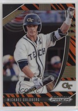 2020 Panini Prizm Draft Picks Tiger Stripes 76/99 Michael Guldberg #PDP98 1u6