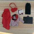 Vintage Barbie #9081 Day To Night Set 1984 Fashion Designer Red Black
