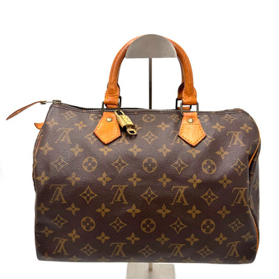 Louis Vuitton Monogram Speedy 30 Hand Bag M41526 #844SA Auth Used