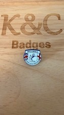 Millwall and England - Over Land And Sea Pin Badge
