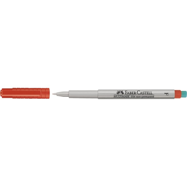 Faber Castell Marker Multimark Non-Perm F 0,6 Mm Rot-image