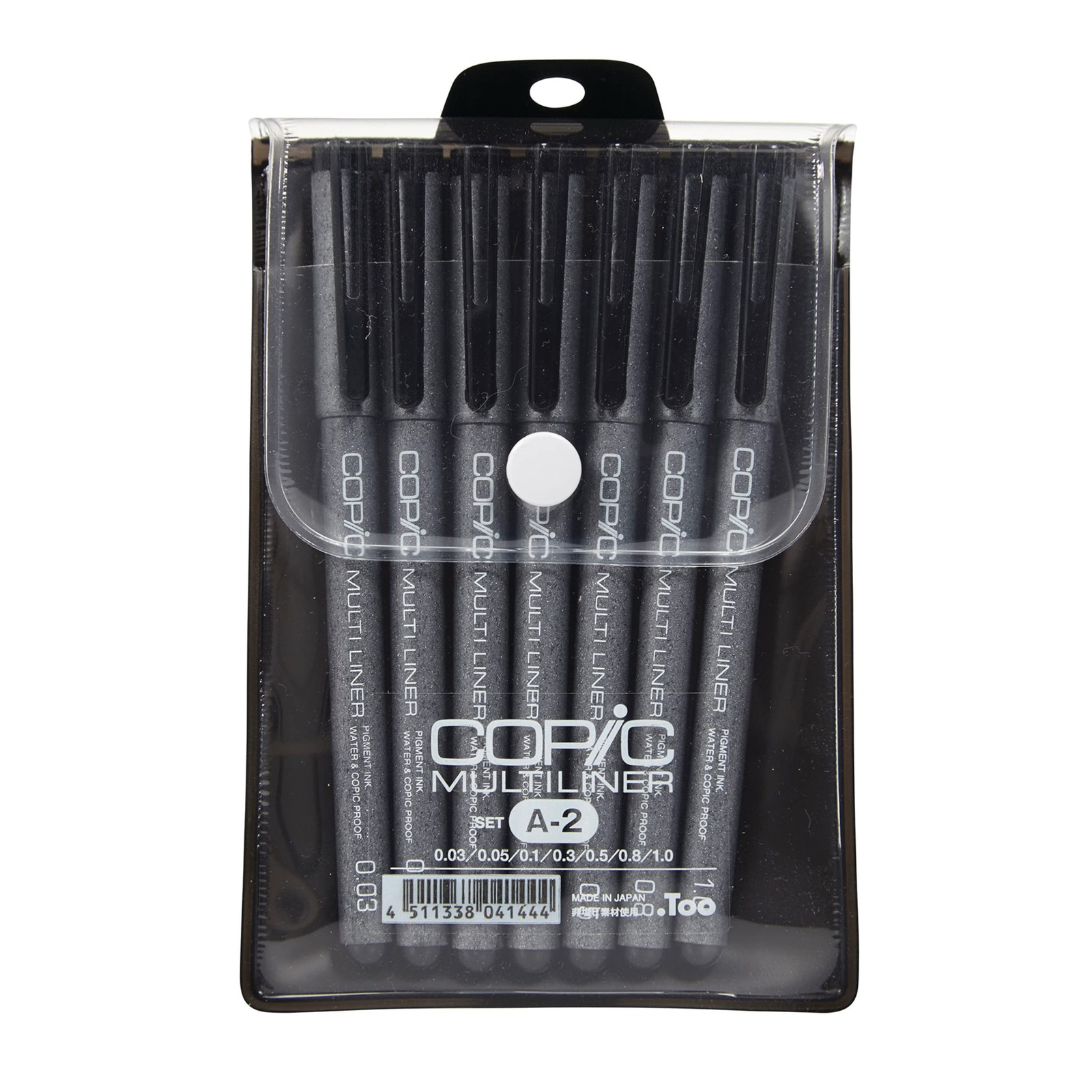 Mla2 Multiliner Inking Pen, Set A-2,black