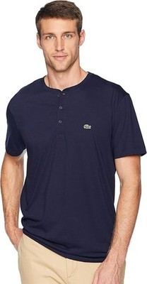 Lacoste Men's Pima Cotton Henley T-Shirt