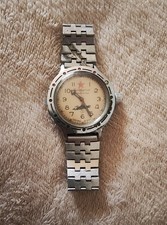 Vostok Amphibia USSR 200m Komandirskie Dial Vintage Working Watch