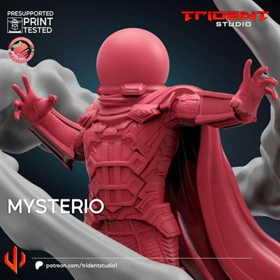 Mysterio Marvel Crisis Protocol Proxy Miniature | Trident MCP
