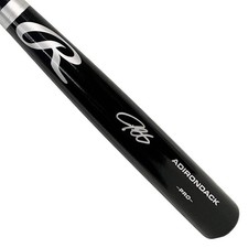 Derrek Lee Signed Louisville Slugger Black Baseball Bat (JSA)