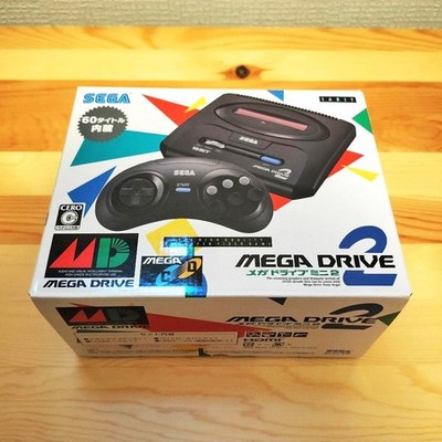 SEGA Mega Drive Mini 2 HAA-2524 60 Games Included Japan Version Console Full Set
