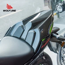 WOLFLINE Moto Rear Passenger Seat Cover For Kawasaki NINJA 650 Z650 2017-2023