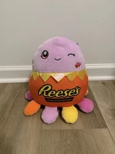 Squishmallow Jeanne the Reese's PB Cup Octopus Hershey Squad Plush Toy