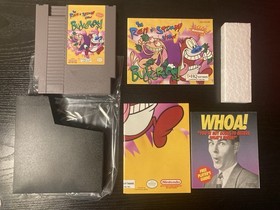 The Ren & Stimpy Show: Buckaroo$ NES Original Poster Authentic Tested & Working