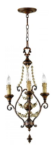 30.5in. Meriel Three Light Chandelier from the Lighting Collection - Picture 1 of 1
